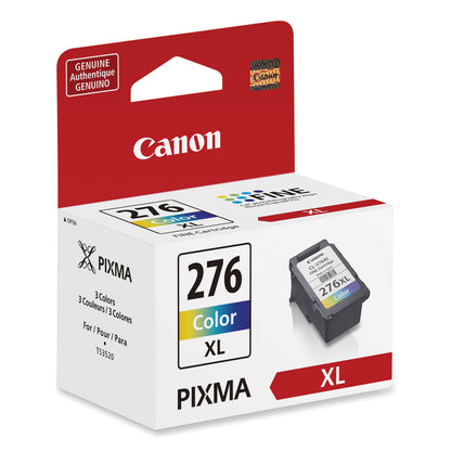 Canon® 4987C001 (CL-276XL) Chromalife 100 High-Yield Ink, 300 Page-Yield, Tri-Color (CNM4987C001)