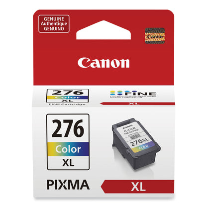 Canon® 4987C001 (CL-276XL) Chromalife 100 High-Yield Ink, 300 Page-Yield, Tri-Color (CNM4987C001)