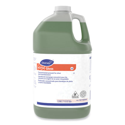 Diversey™ Suma Gloss K8, Citrus Scent, 1 gal Bottle, 4/Carton (DVO101102444)