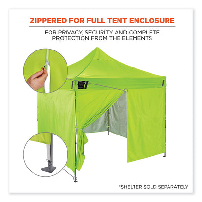 ergodyne-shax-6096-pop-up-tent-sidewall-with-zipper-num-ego12978_2
