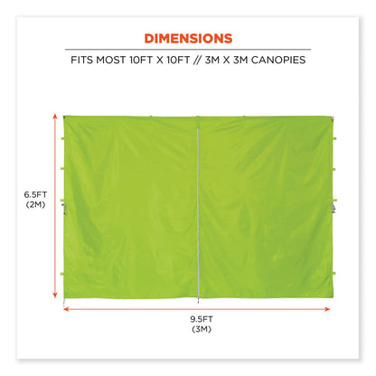ergodyne-shax-6096-pop-up-tent-sidewall-with-zipper-num-ego12978_4
