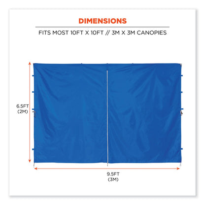 ergodyne-shax-6096-pop-up-tent-sidewall-with-zipper-num-ego12979_4