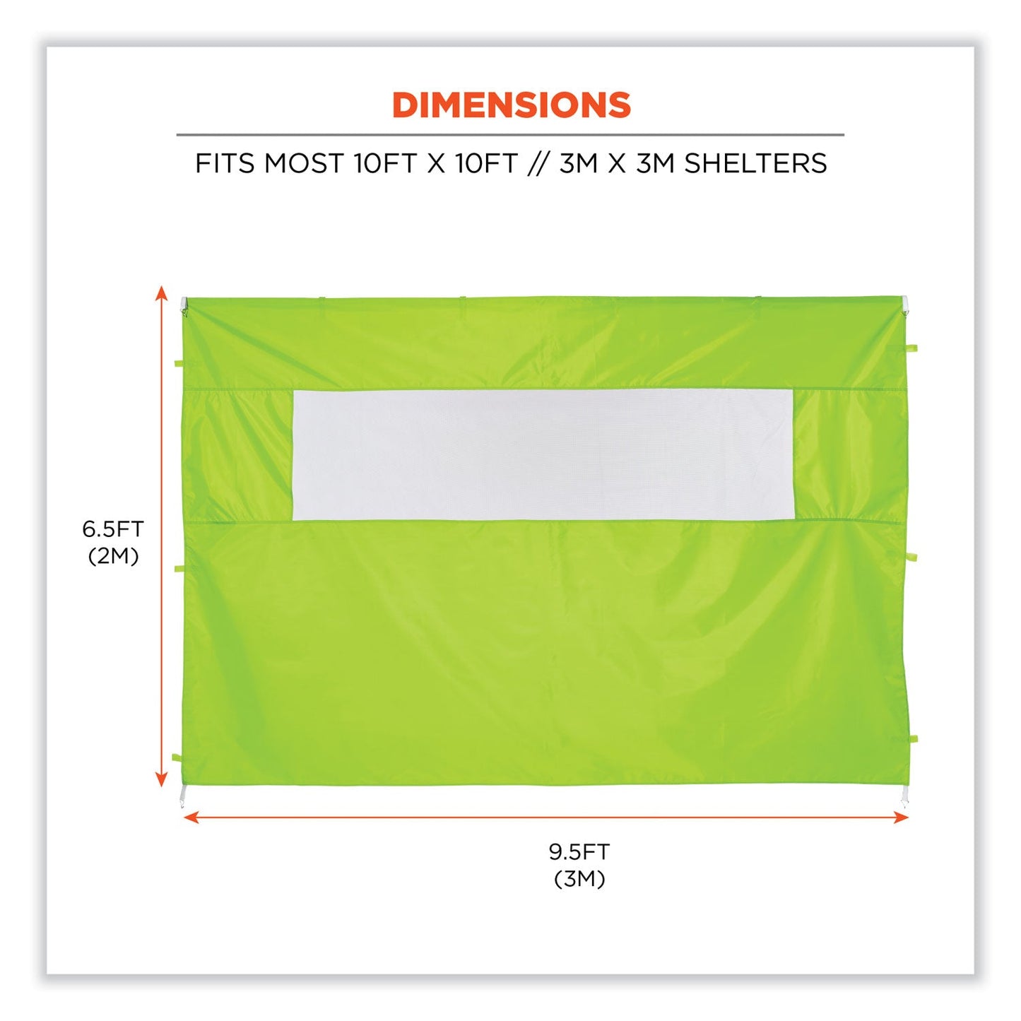 ergodyne-shax-6092-pop-up-tent-sidewall-with-mesh-window-num-ego12989_3