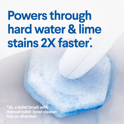 Clorox® Toilet Bowl Cleaner Disinfecting Refill Pads Blue / White, 3 Inch, Sponge Head (1223962_PK)