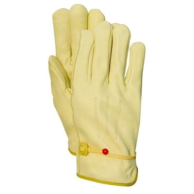 Wells Lamont Full Leather Driver Gloves, Cowhide, Large (815-Y0123L)