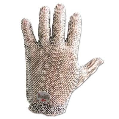 Wells Lamont Whizard® Metal Mesh Hand Glove, Stainless Steel, Standard Cuff, Large, Gray (815-CM030004)