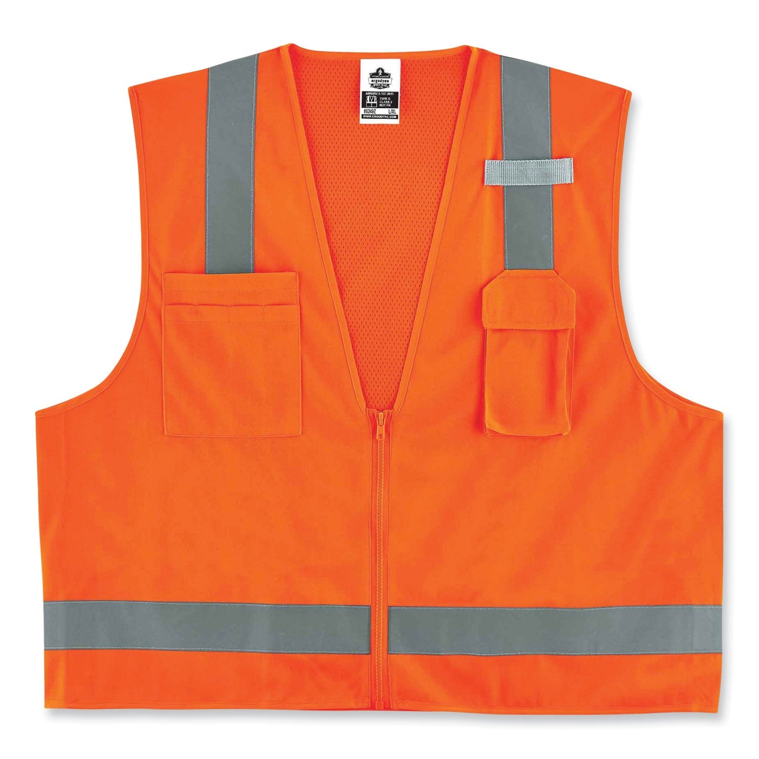 ergodyne-glowear-8249z-class-2-economy-surveyors-zipper-vest-num-ego24013_1
