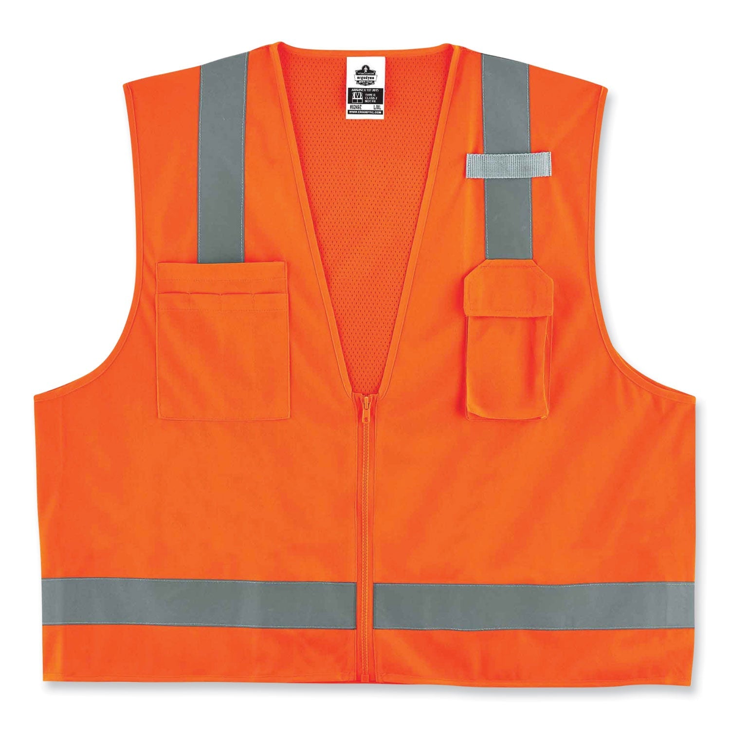ergodyne-glowear-8249z-class-2-economy-surveyors-zipper-vest-num-ego24015_1