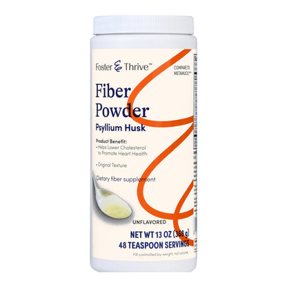 Foster & Thrive™ Fiber Supplement Original Flavor Powder 13 oz. Psyllium Husk (1238905_EA)