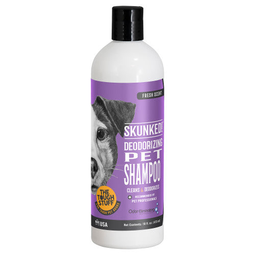 Tough Stuff® Skunked! Deodorizing Pet Shampoo, Original, 16 oz Bottle (HOS816SHP)