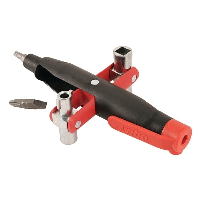 Wiha Tools Pen Style Control Cabinet Keys, Black/Red (817-21105)