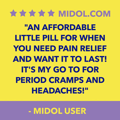 Midol® Cramp Relief 650 mg Strength Capsule 20 per Bottle (1229968_BT)