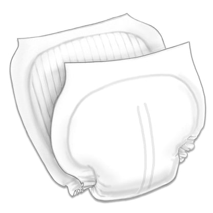 Wings™ Incontinence Liner 13 X 24 Inch Moderate Absorbency Super Absorbent Core One Size Fits Most (1225969_CS)