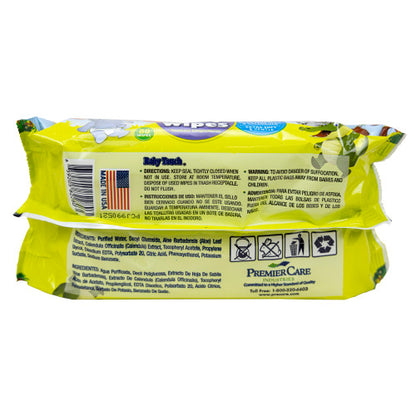 Baby Touch® Baby Wipes, Unscented, 80/Pack, 24 Packs/Case (HOS82-2803)