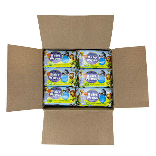 Baby Touch® Baby Wipes, Unscented, 80/Pack, 24 Packs/Case (HOS82-2803)