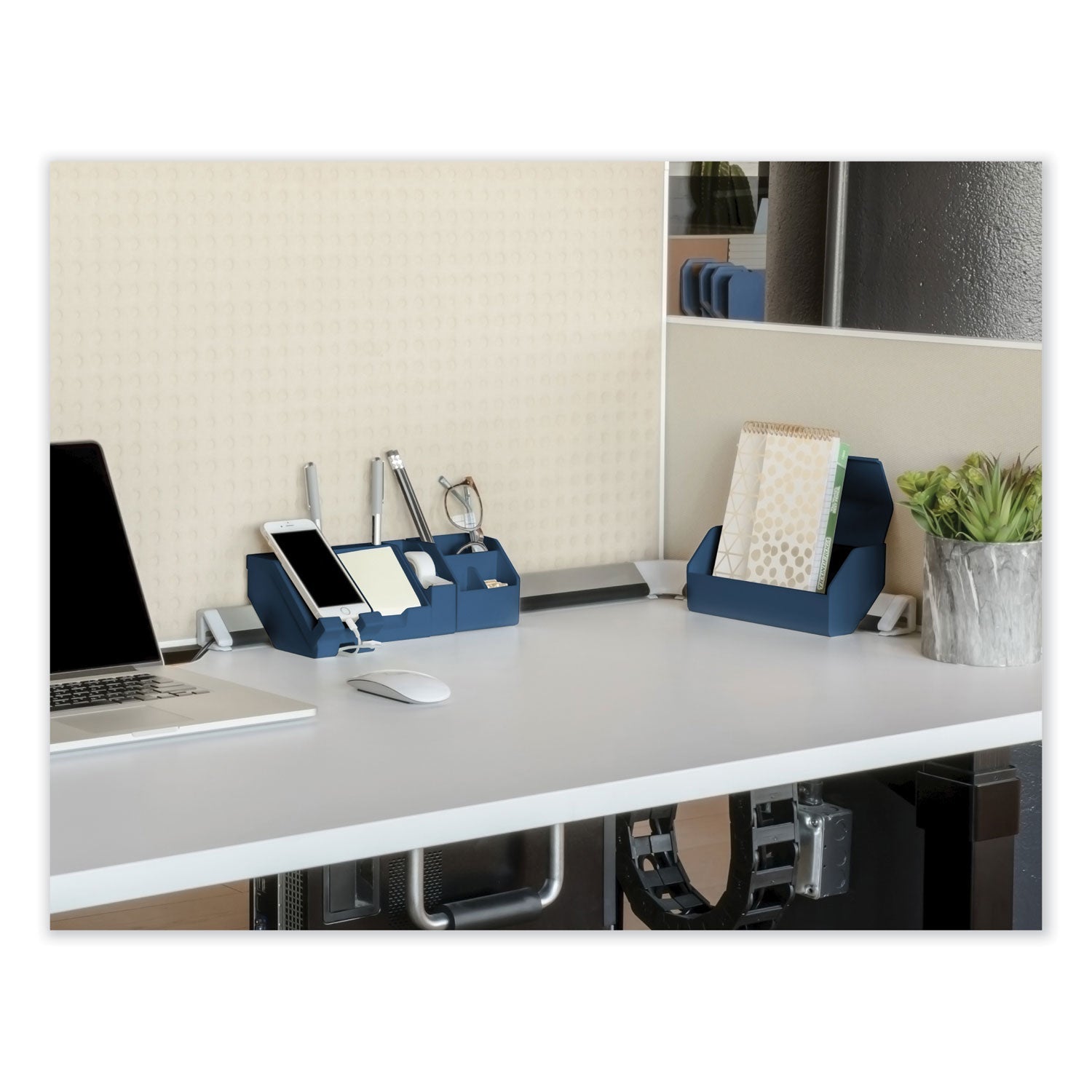bostitch-r-konnect-desk-organizer-and-cable-management-nine-piece-kit-plastic-blue-bosktckit2blue_5
