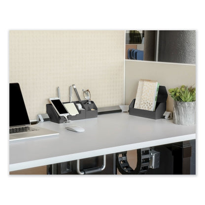 bostitch-r-konnect-desk-organizer-and-cable-management-nine-piece-kit-plastic-gray-bosktckit2gray_5