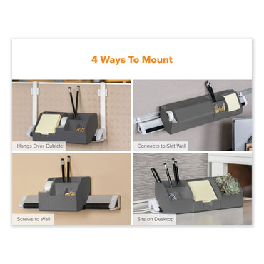 bostitch-r-konnect-desk-organizer-and-cable-management-12-piece-kit-plastic-gray-bosktckit3gray_2