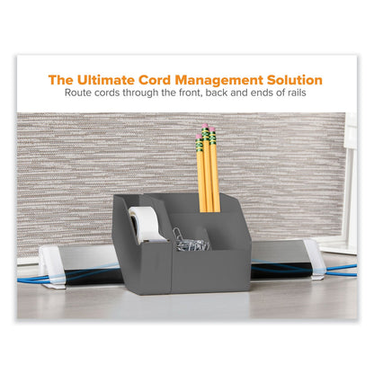 bostitch-r-konnect-desk-organizer-and-cable-management-14-piece-kit-plastic-gray-bosktckit4gray_3