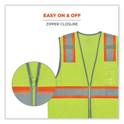 ergodyne-glowear-8246z-s-single-size-class-2-two-tone-mesh-vest-num-ego24566_6