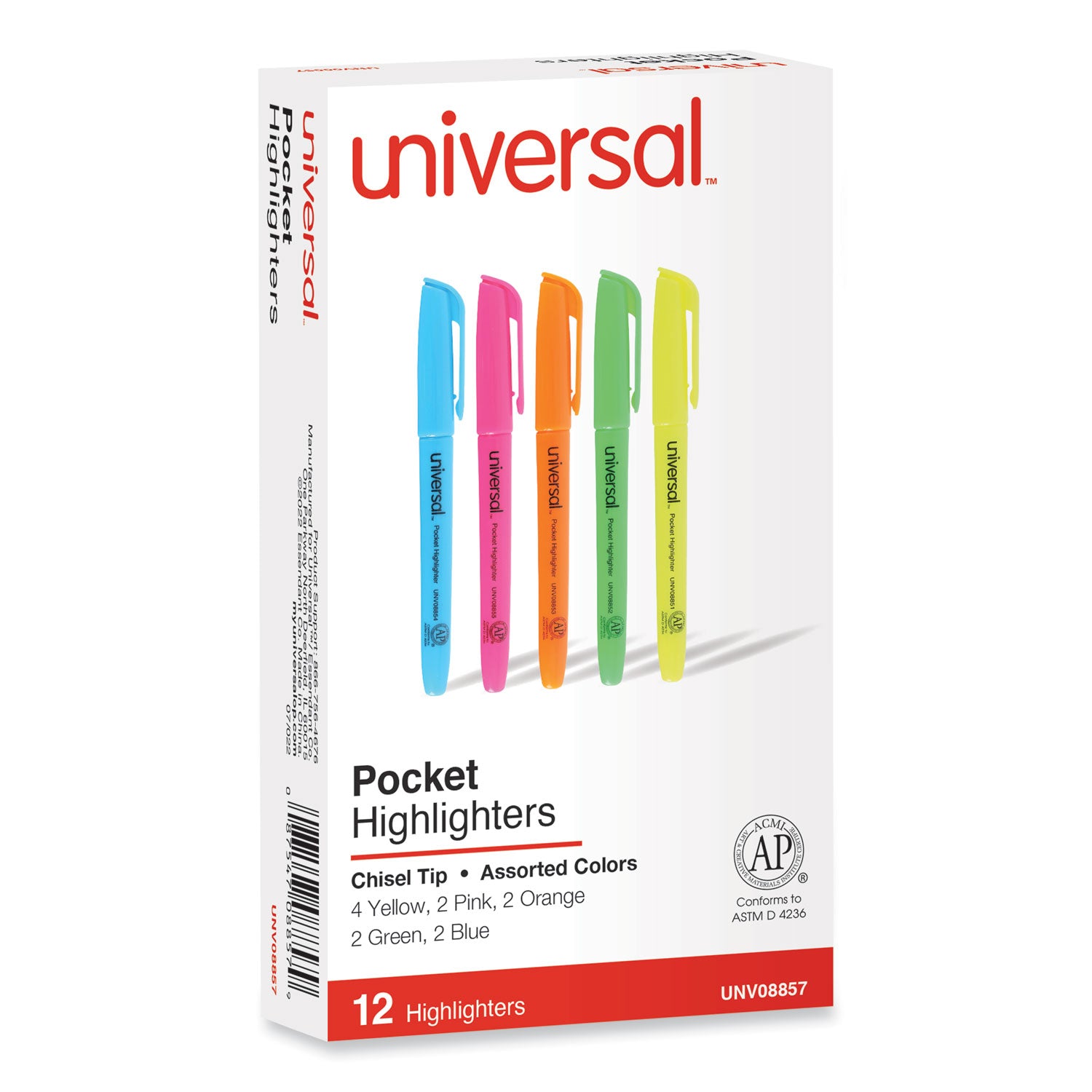 universal-pocket-highlighters-num-unv08857_2