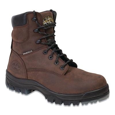 PIP 45 Series Composite Toe Safety Boots, Size 8.5, 7 in H, Leather, Rubber, Brown (821-45637C-BRN-085)