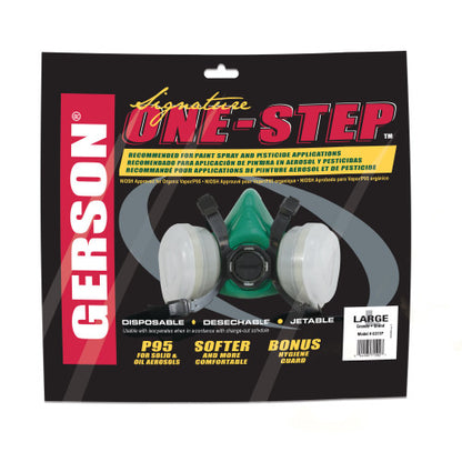 Gerson® Gerson Half Face Piece Disposable Respirator OV P95 Medium (HOS8211)