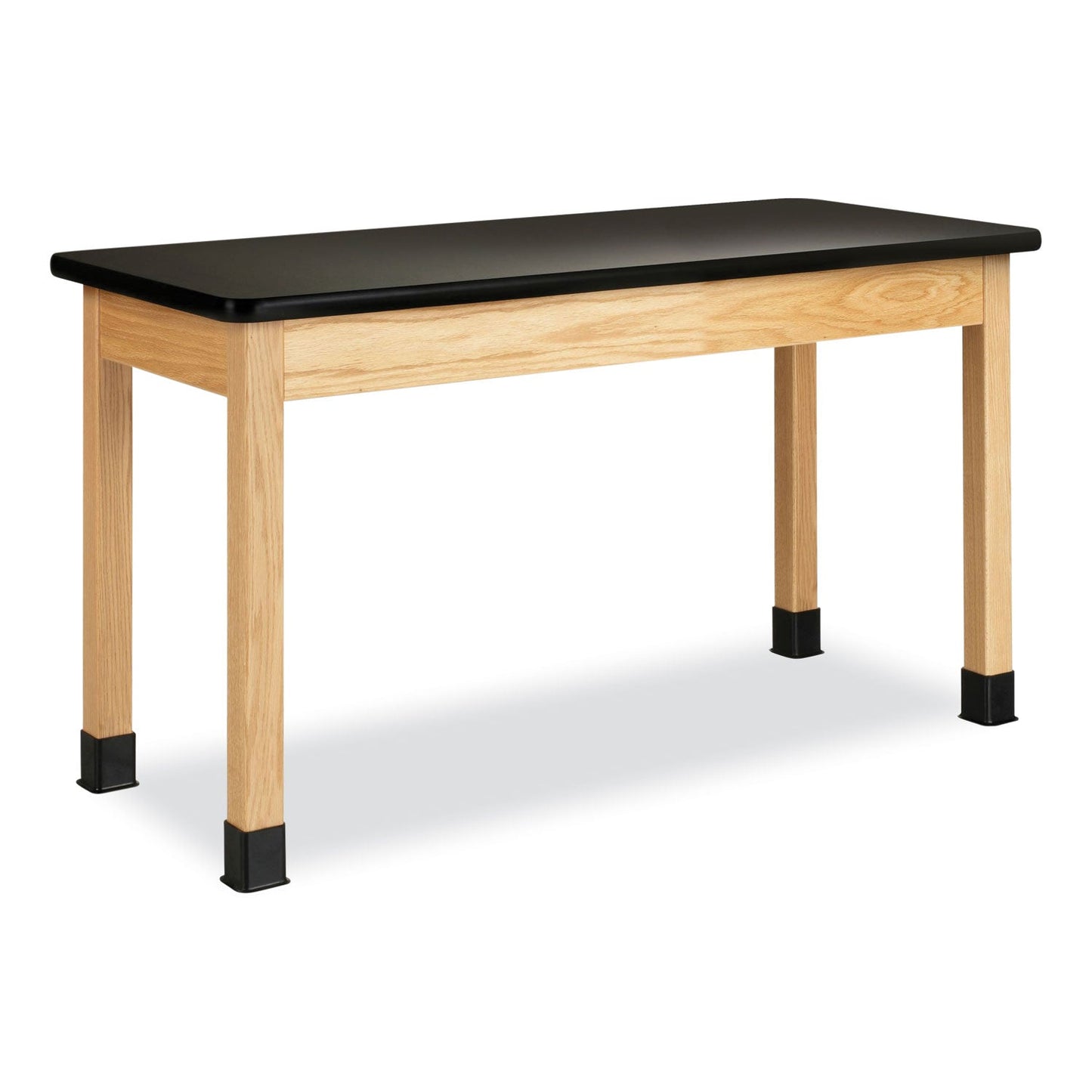 classroom-science-table-54w-x-24d-x-30h-black-high-pressure-laminate-hpl-top-clear-northwoods-oak-base_1