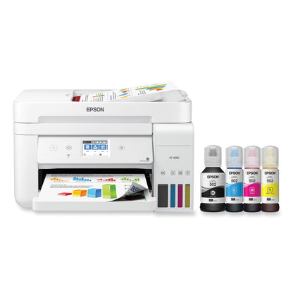 Epson® EcoTank ET-4760 All-in-One Supertank Printer, Copy Fax/Print/Scan (EPSC11CG19204C)