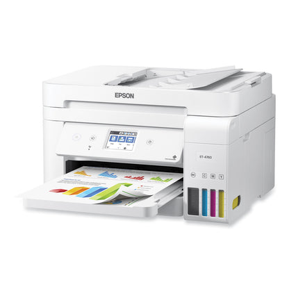 Epson® EcoTank ET-4760 All-in-One Supertank Printer, Copy Fax/Print/Scan (EPSC11CG19204C)