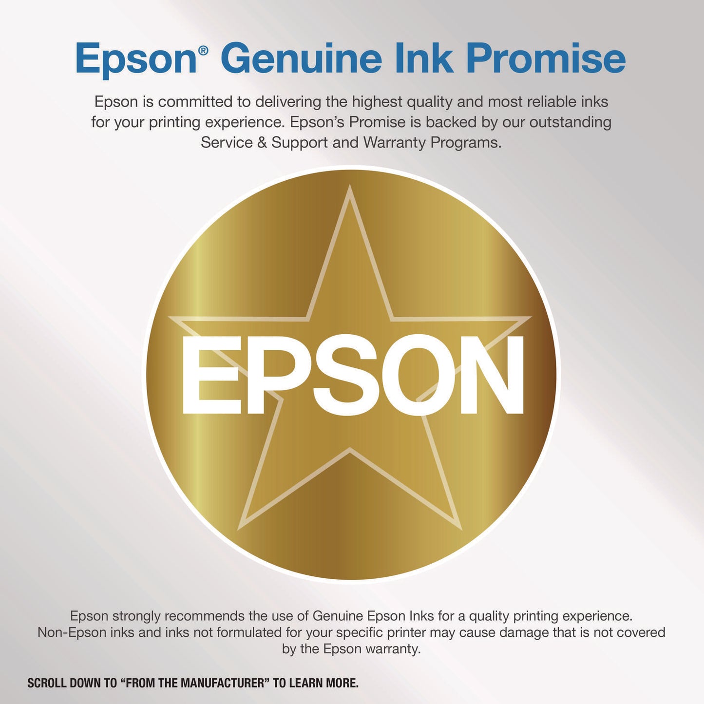 Epson® T44W520 (T44W) Ultrachrome Ink, 150 mL, Light Cyan (EPST44W520)