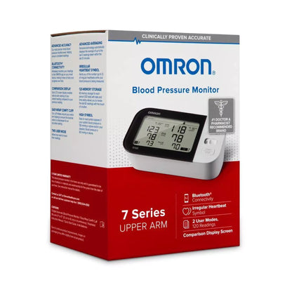 Omron®7 Series™ Home Automatic Digital Blood Pressure Monitor Wide Range Nylon Cuff 23 - 43 cm Desk Model (1150428_EA)