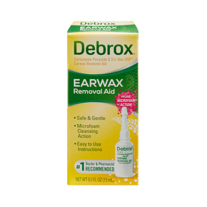 Debrox® Ear Wax Remover 0.5 oz. Otic Drops 6.5% Strength Carbamide Peroxide (575831_EA)