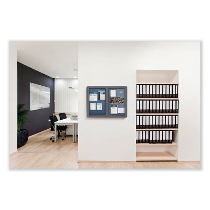 ghent-mfg-ovation-1-door-enclosed-beige-fabric-bulletin-board-w-gray-frame-num-gheovg1f90_3
