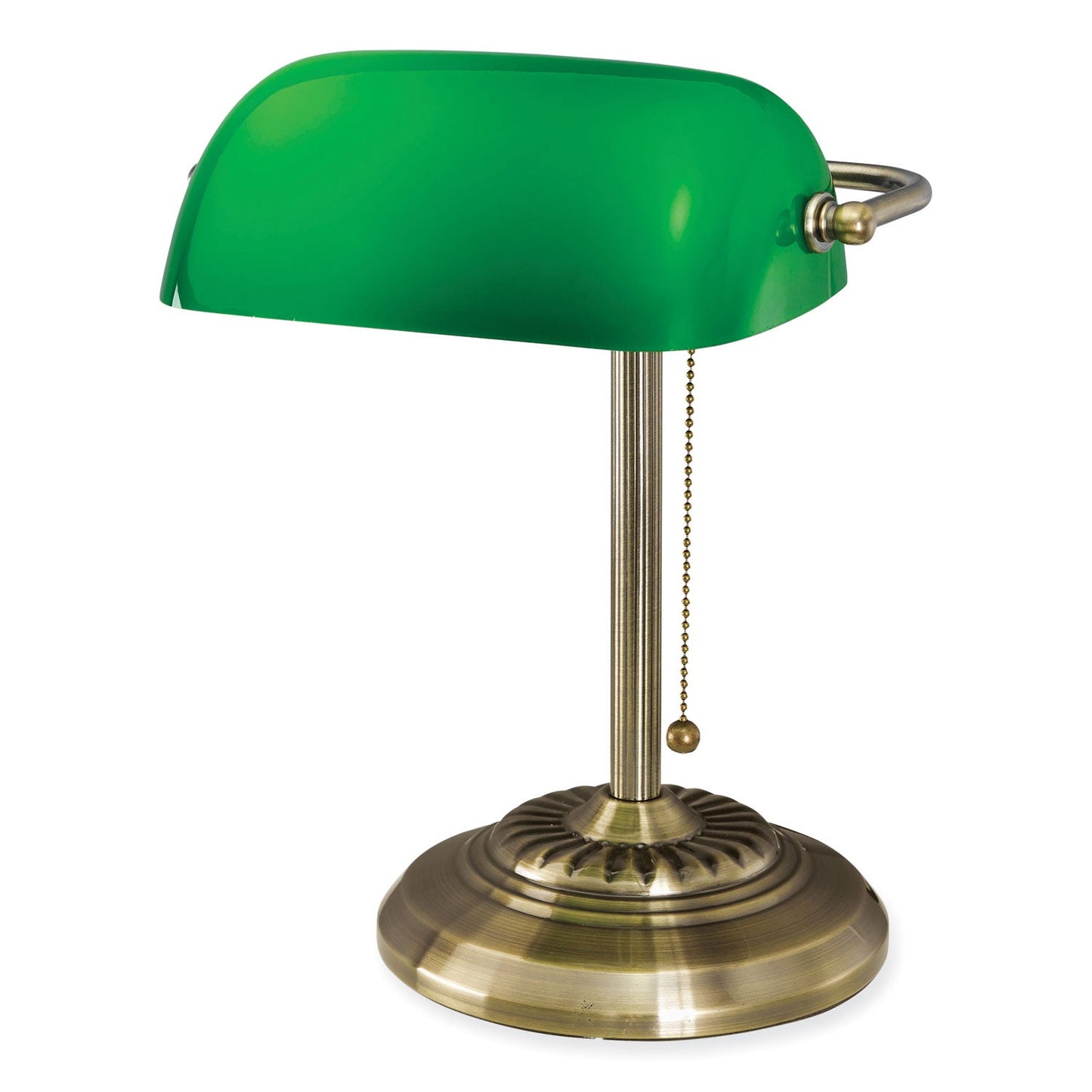 Victory Light Banker's Brass Desk Lamp - 10 W LED Bulb (VLU9B101AB)