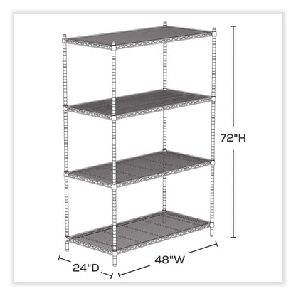 industrial-wire-shelving-four-shelf-48w-x-24d-x-72h-metallic-gray-ships-in-1-3-business-days-saf5294gr_4