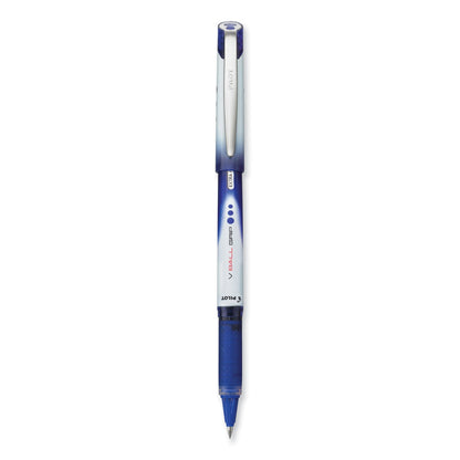 pilot-r-vball-grip-liquid-ink-roller-ball-pen-stick-extra-fine-0-5-mm-blue-ink-blue-white-barrel-dozen-pil35471_1