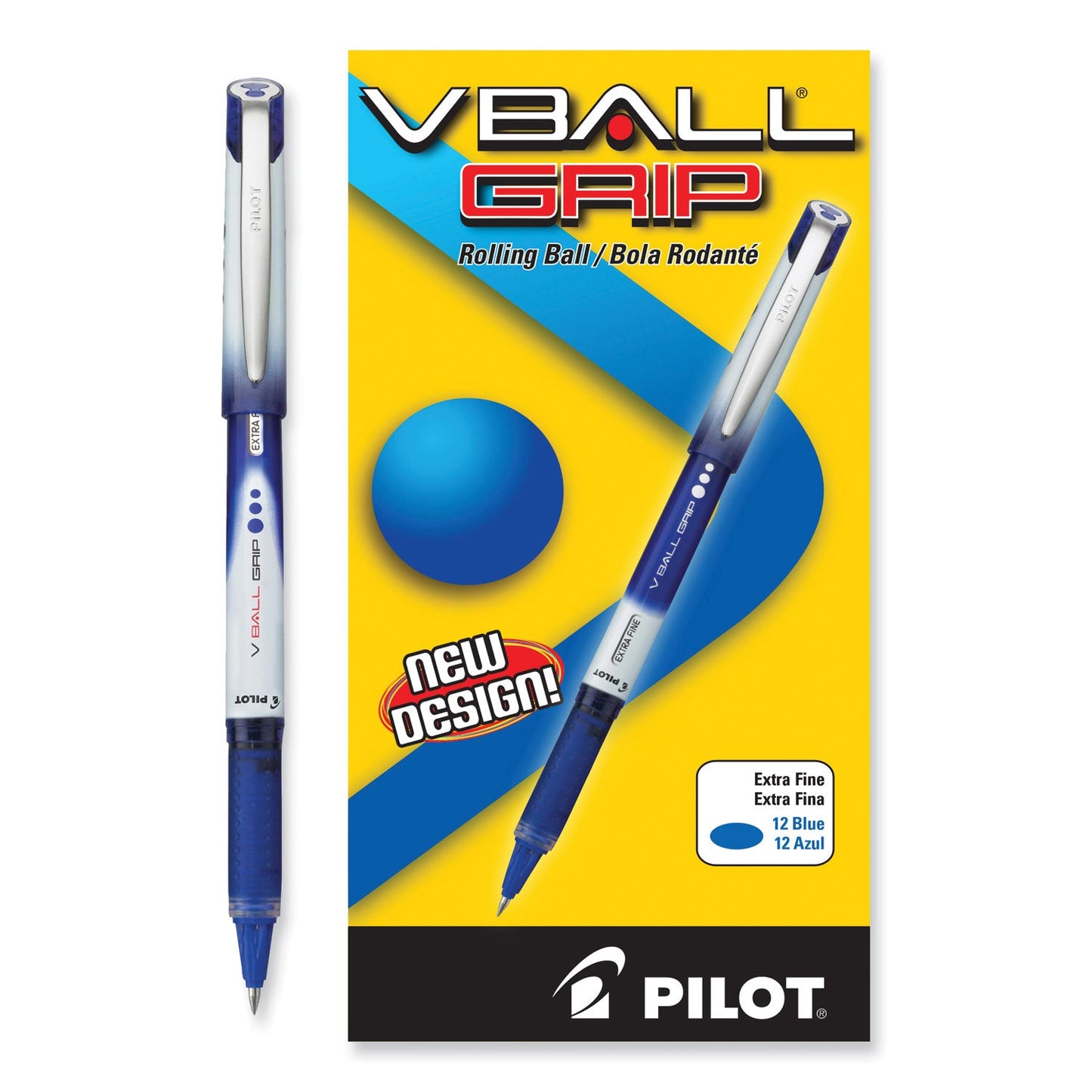 pilot-r-vball-grip-liquid-ink-roller-ball-pen-stick-extra-fine-0-5-mm-blue-ink-blue-white-barrel-dozen-pil35471_4