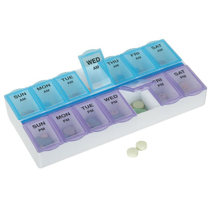 Apothecary Products Pill Organizer 7 Day 2 Dose (843721_PK)