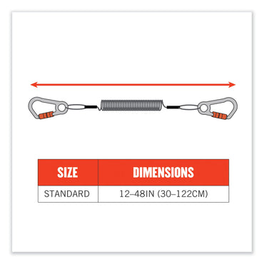 ergodyne-squids-3166-coiled-tool-lanyard-with-two-carabiners-num-ego19162_2