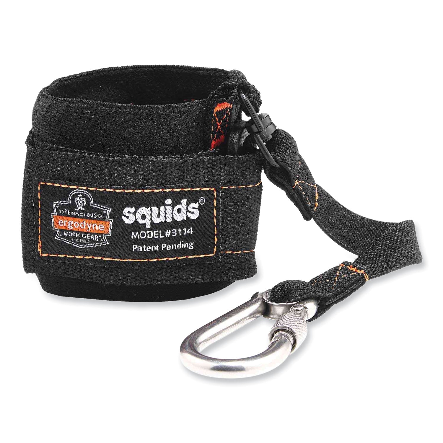 ergodyne-squids-3114-pull-on-wrist-lanyard-w-stainless-steel-carabiner-num-ego19056_2