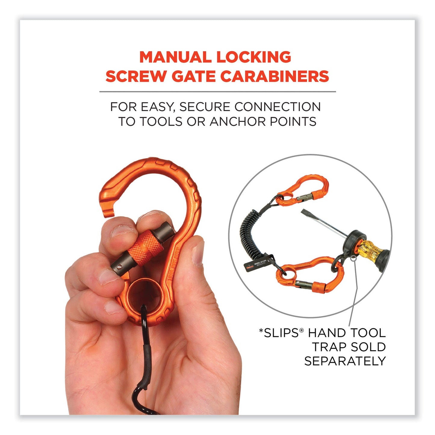 ergodyne-squids-3166-coiled-tool-lanyard-with-two-carabiners-num-ego19162_3