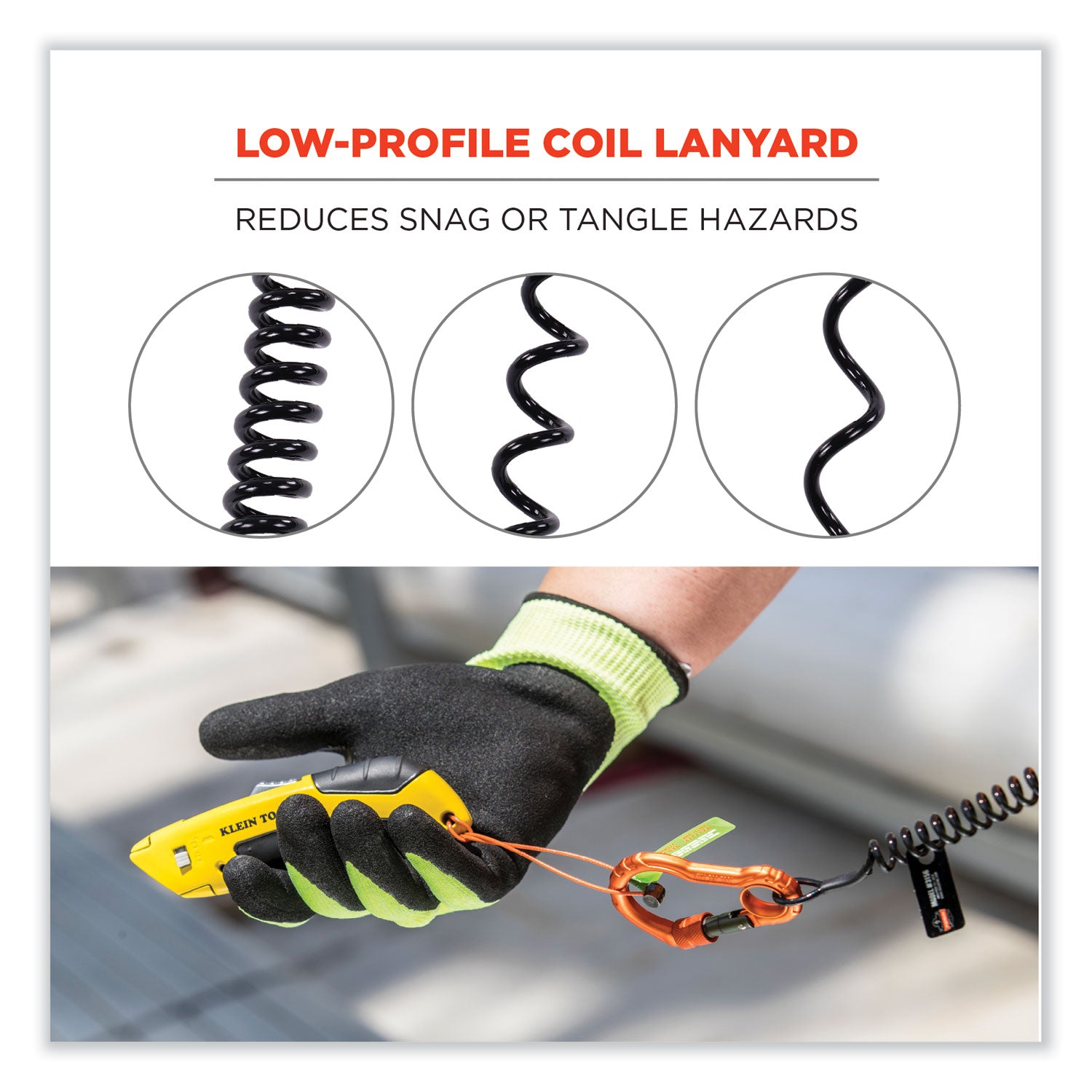 ergodyne-squids-3166-coiled-tool-lanyard-with-two-carabiners-num-ego19162_5