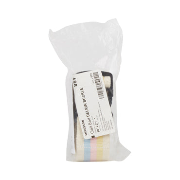 McKesson Gait Belt 60 Inch Length Pastel Stripe Polyester (864691_EA)