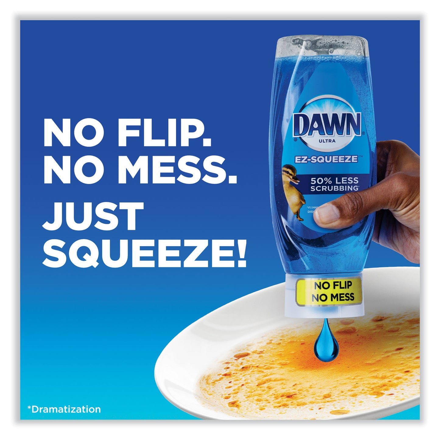 Dawn® Ultra Liquid Dish Detergent, Dawn Original, 22 oz E-Z Squeeze Bottle (PGC00208)