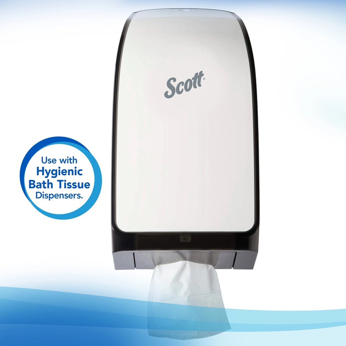 Scott® Control HBT Toilet Tissue White 2-Ply Standard Size Folded 250 Sheets 4-1/2 X 8-1/10 Inch (499135_CS)