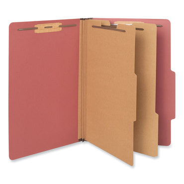 universal-r-six-section-pressboard-classification-folders-2-expansion-2-dividers-6-fasteners-legal-size-red-10-box-unv10280_2