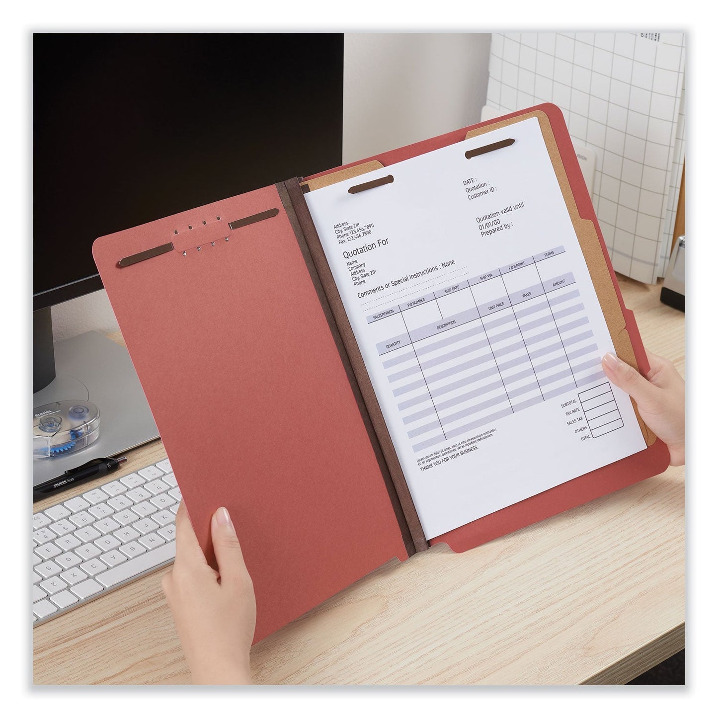 universal-bright-colored-pressboard-classification-folders-num-unv10303_4