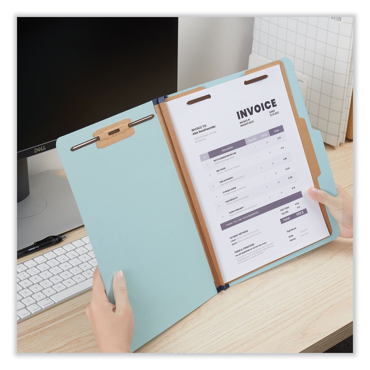 universal-four-section-pressboard-classification-folders-num-unv10404_3