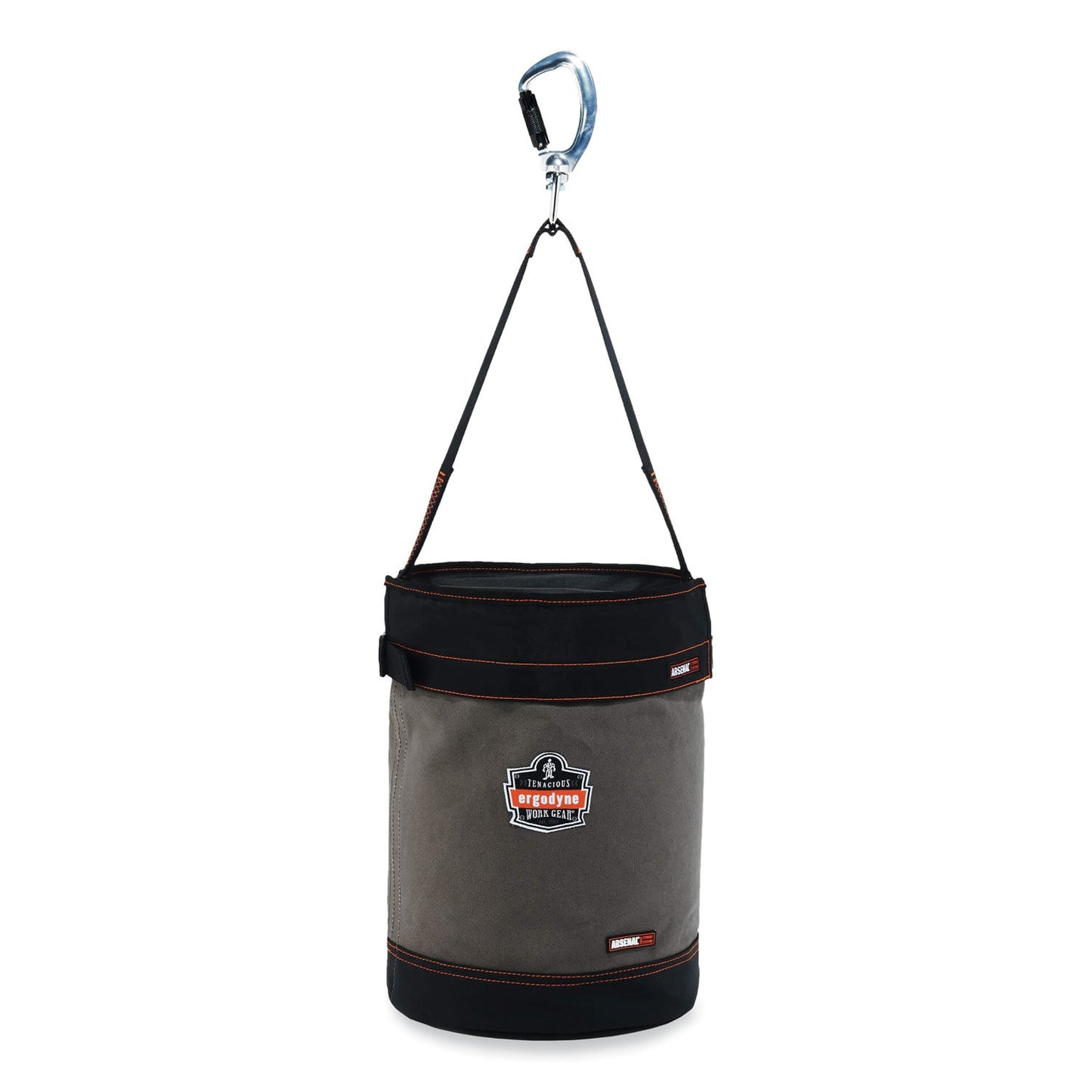 ergodyne-arsenal-5940t-swiveling-carabiner-canvas-hoist-bucket-and-top-num-ego14840_1